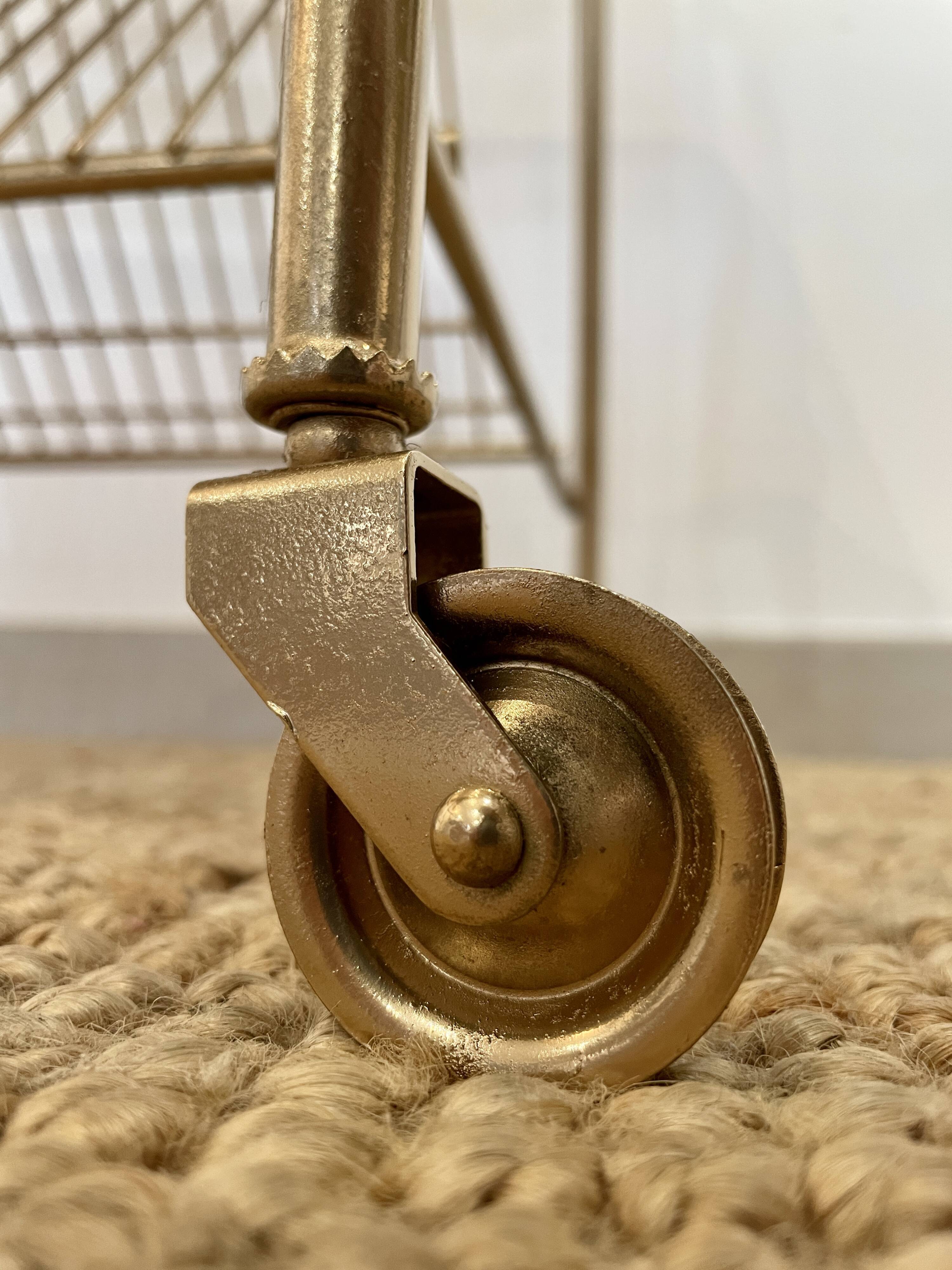 Vinyl holder side table