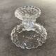 Vide-poche footed bowl in molded glass from portieux vallerysthal