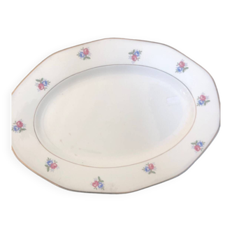 Oval presentation dish