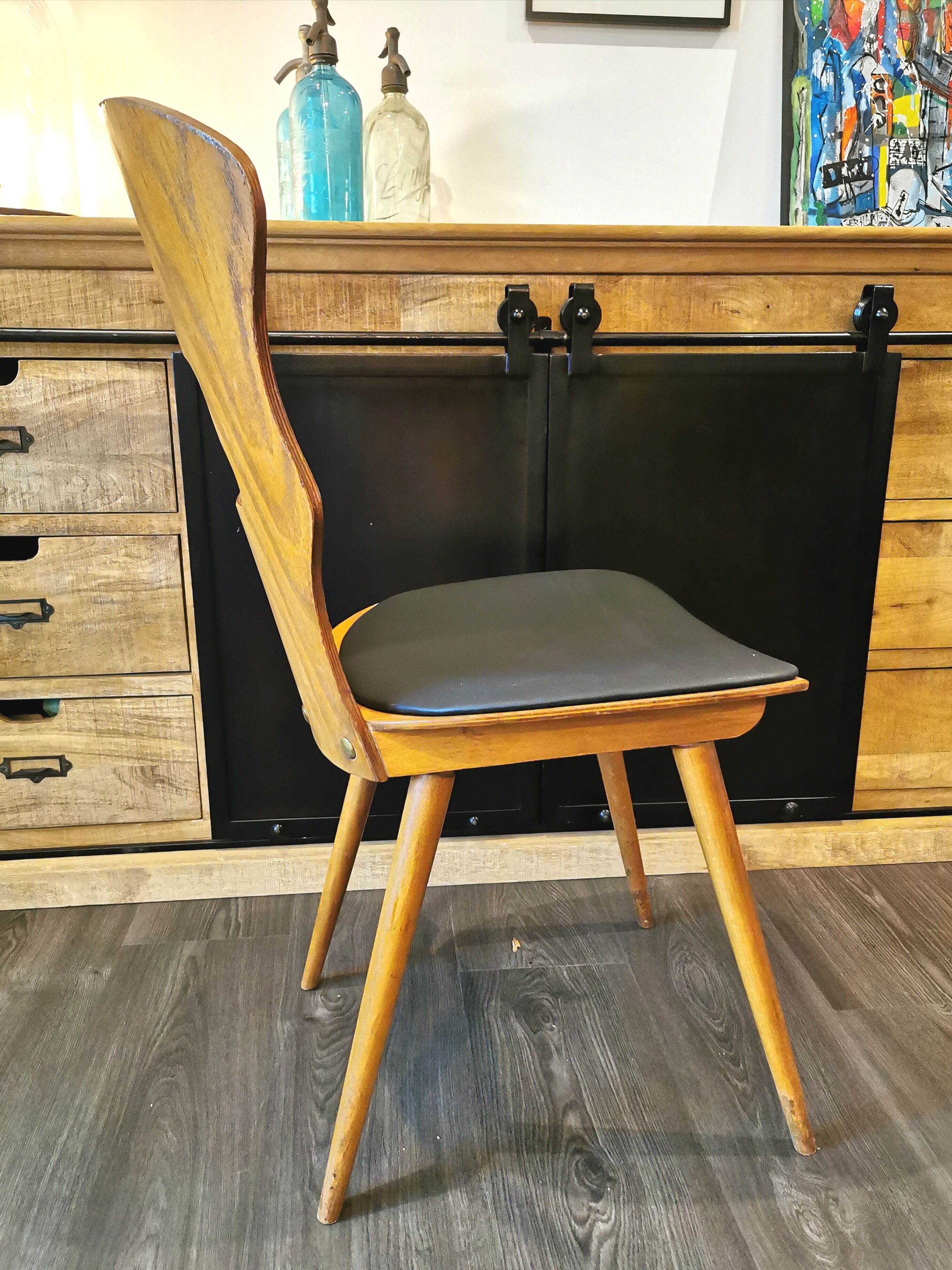 A Baumann Gentiane bistro chair