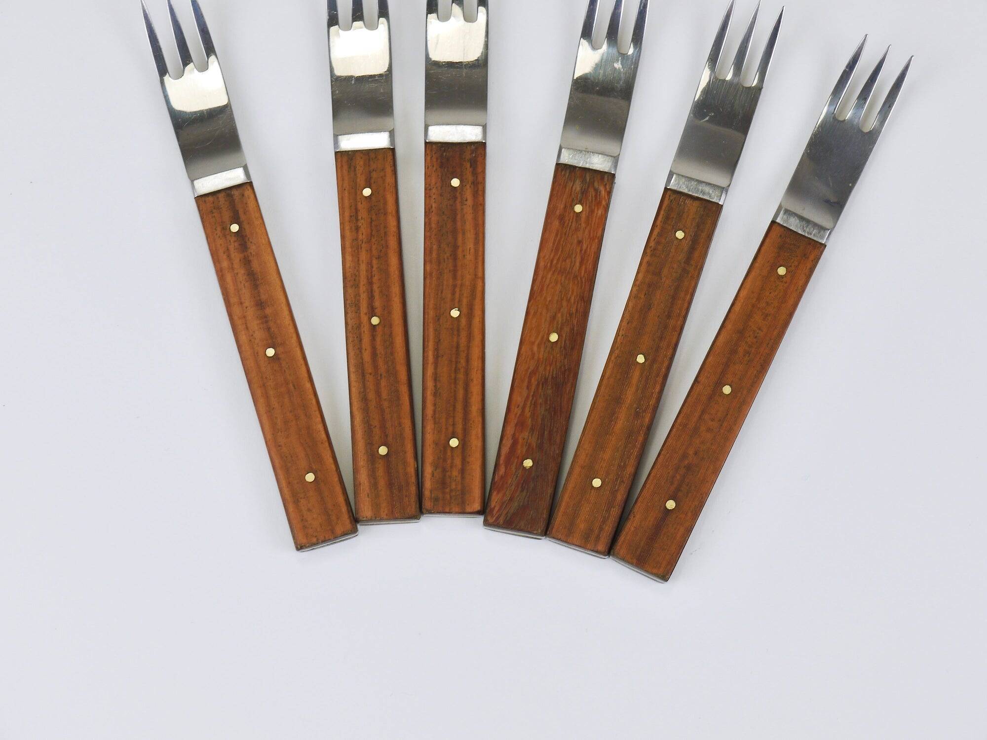 Oswald Haerdtl Amboss 12 pcs. breakfast cutlery set, Austria, 1958