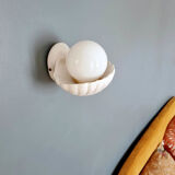 Shell wall lamp