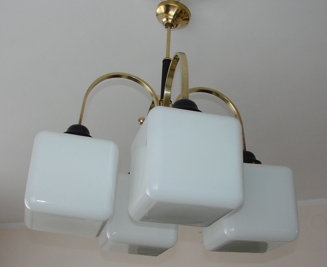 Chandelier Art deco, 1930s