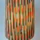 Upcycled ambient table lamp made from a Übelacker ceramic vase.