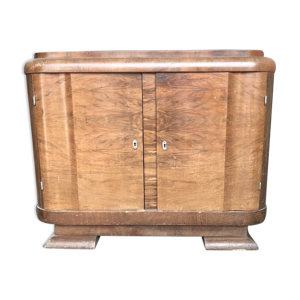 buffet en bois art déco,