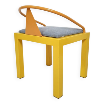 Chaise de style Memphis dans le goût de Michele De Luchini