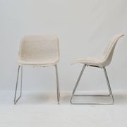 Set of 4 Spirit dining chairs by Hajime Oonishi for Houtoku/Artifort, 1970s.