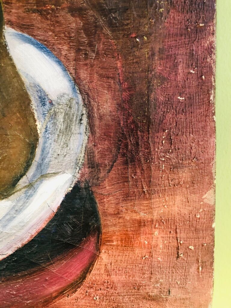 Still life with pears