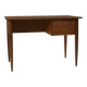 Scandinavian teak desk, 2 drawers