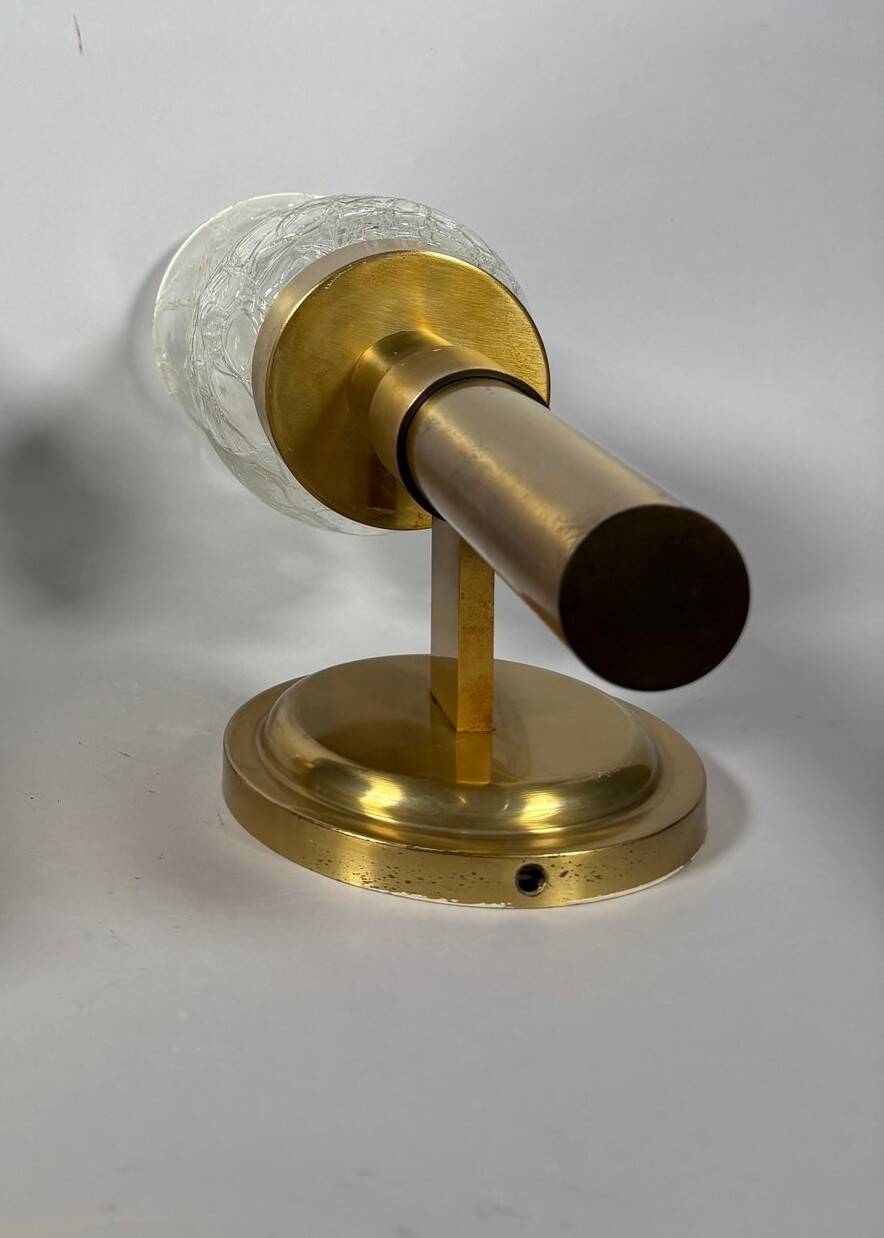 Jean PERZEL (1892 - 1986) Pair of modernist wall lights circa 1960 20th century