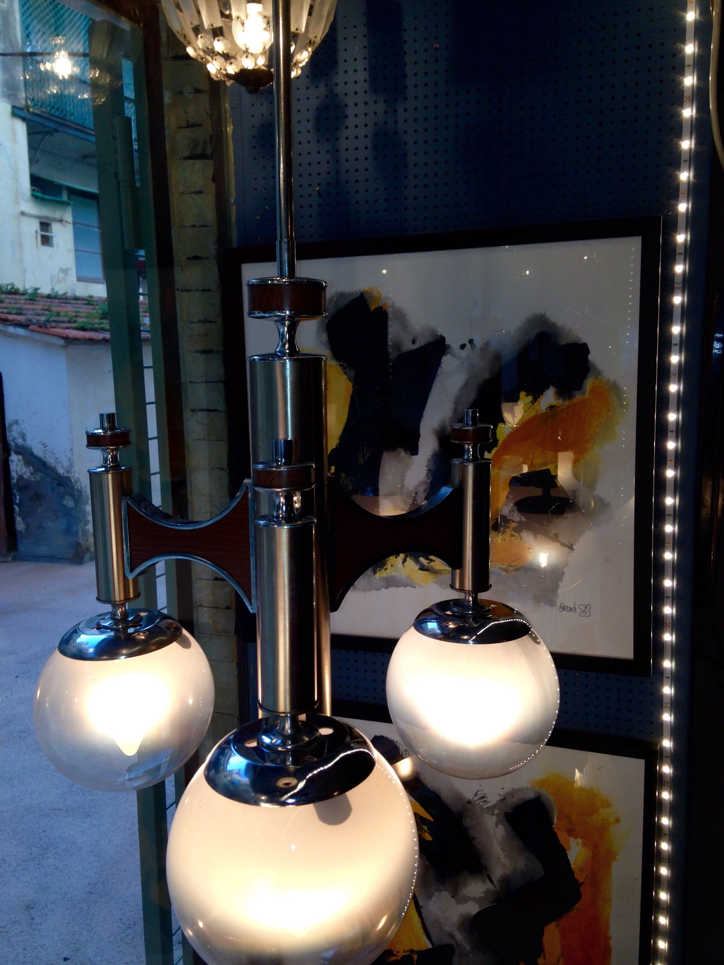 Italian chandelier 70s