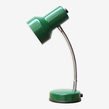 Lampe de bureau verte articulée Veneta Lumi, années 60