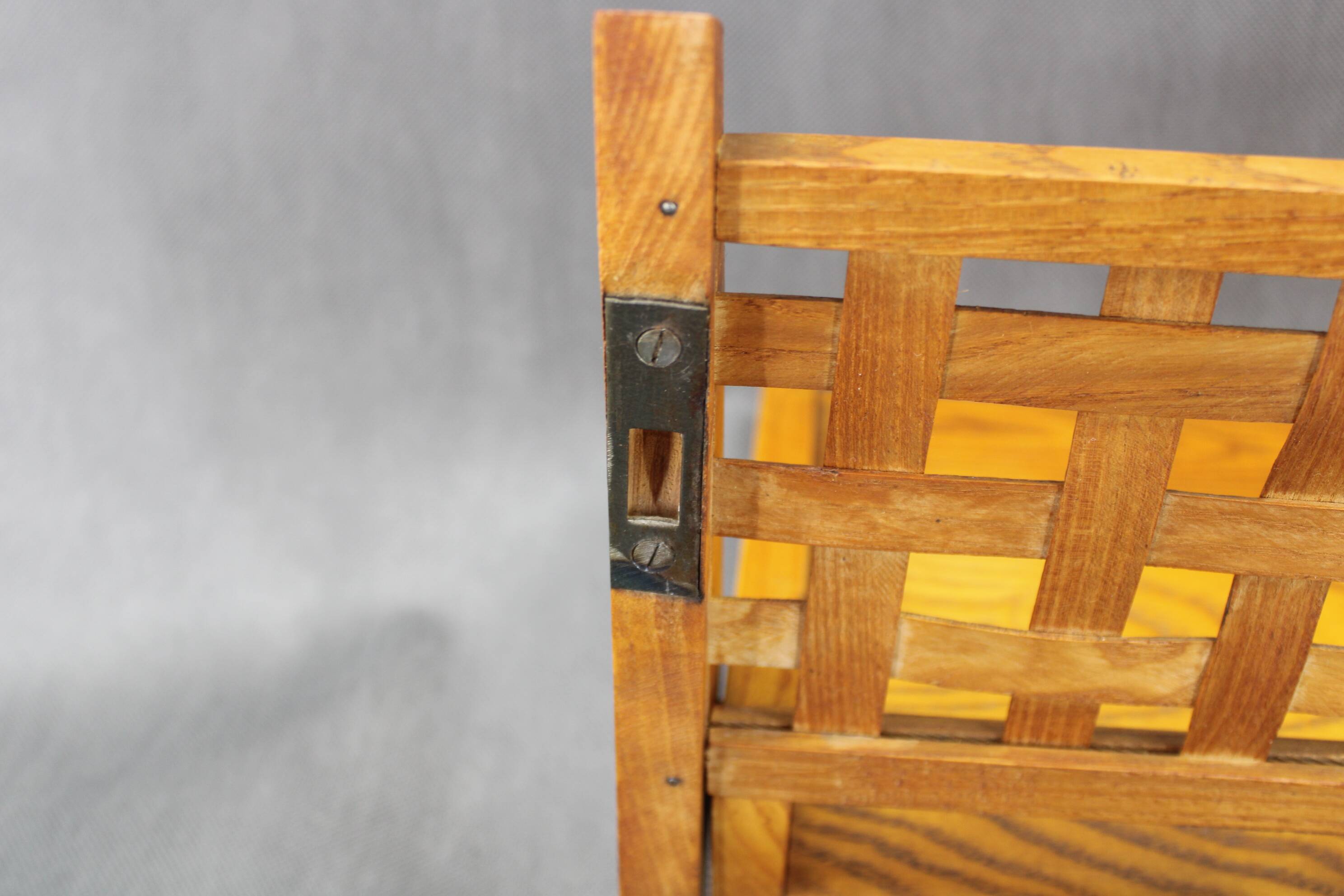 Étagère pliante en chêne des années 1960 par ULUV, Tchécoslovaquie