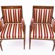 A pair of antique armchairs from the late 19th century, France. After renovation.