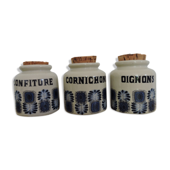 Vintage pot of sandstone kitchen