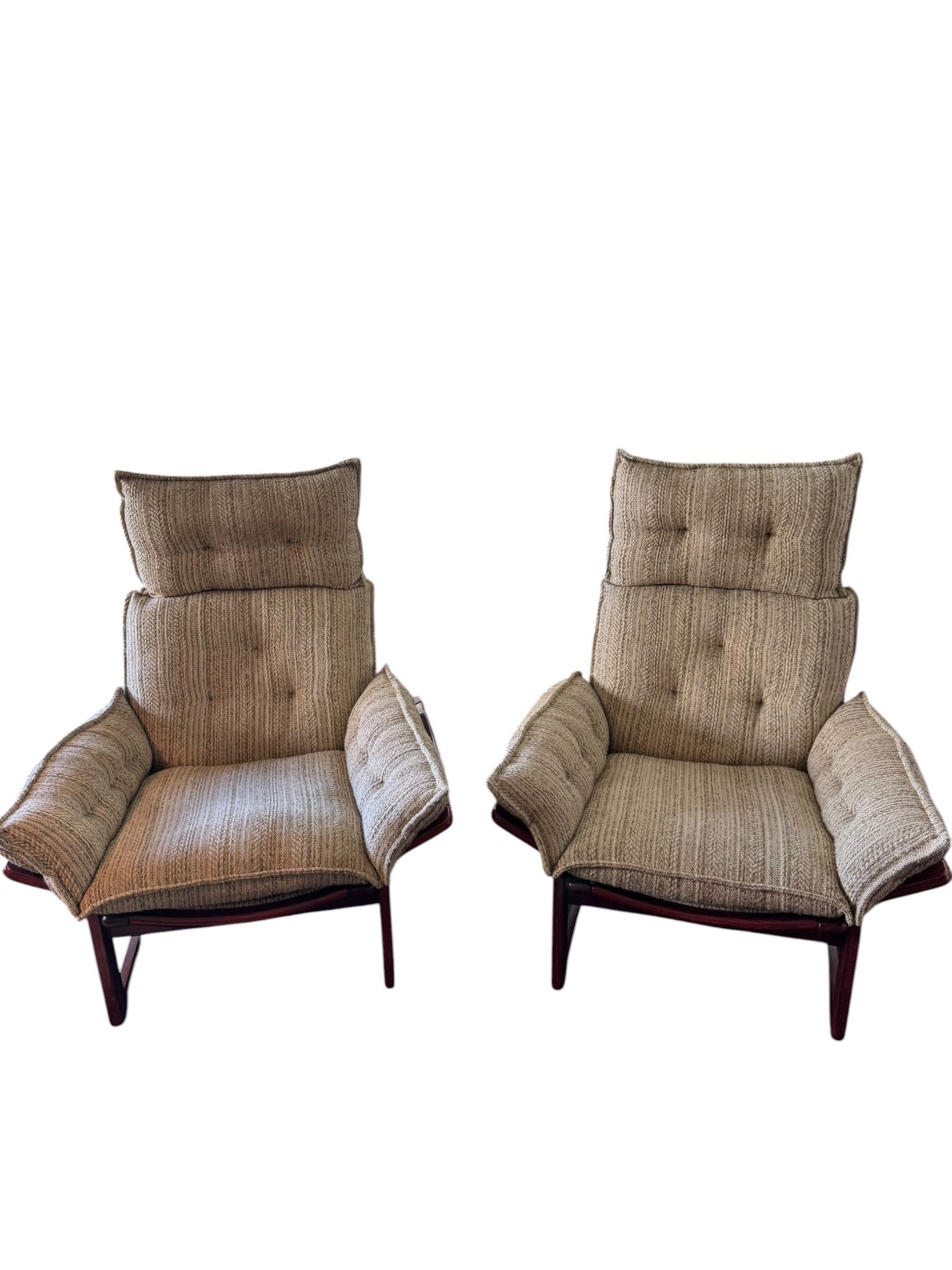 Pair of Mid Century Hungarian Relax Chairs