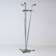 40s chrome tube coat holder