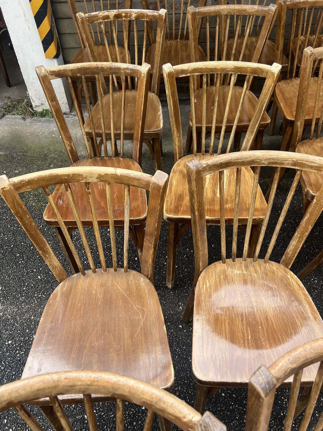19 Baumann bistro chairs 83 (barn find)