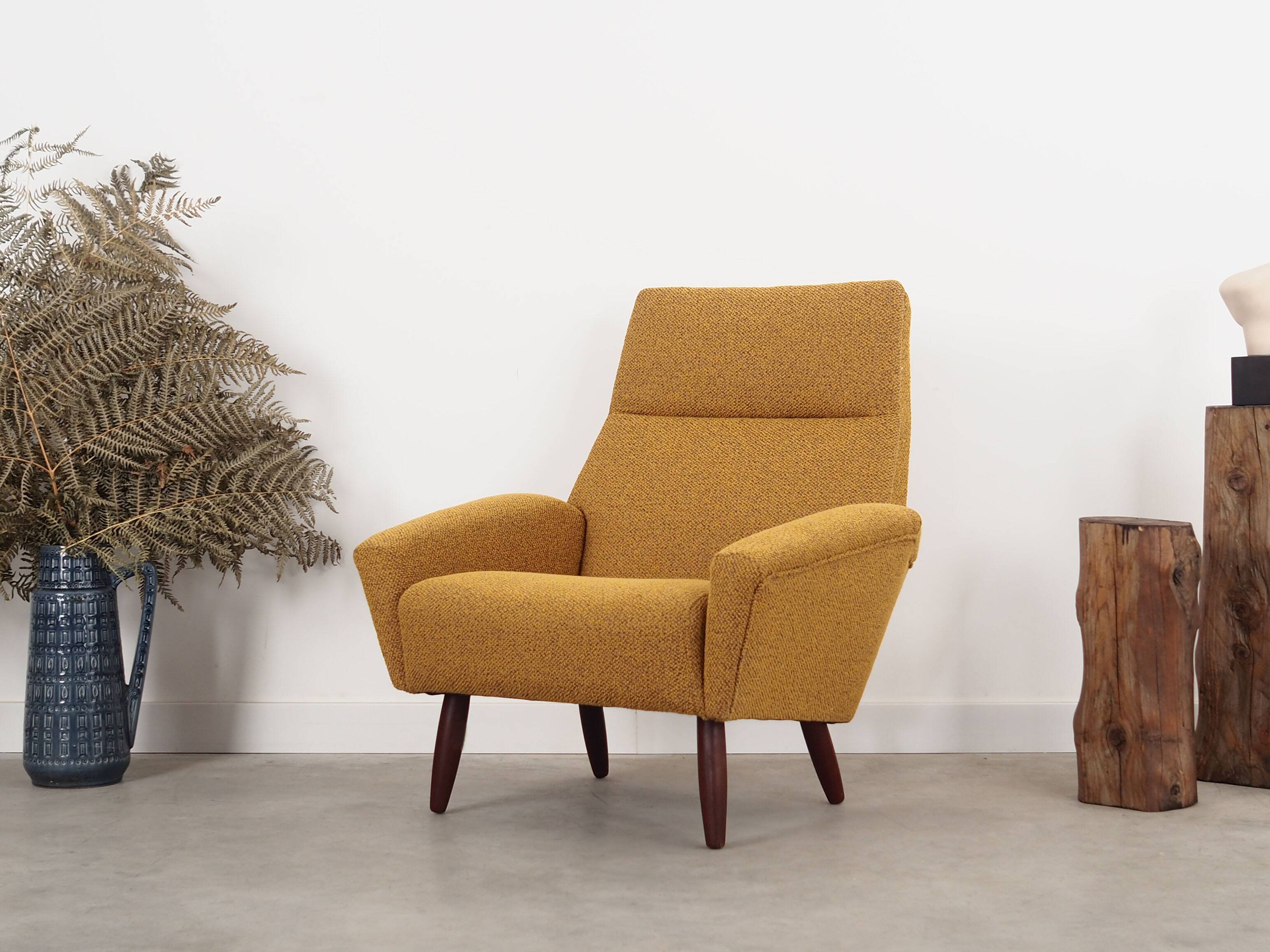 Teak armchair, Danish design, 1970s, production: Denmark