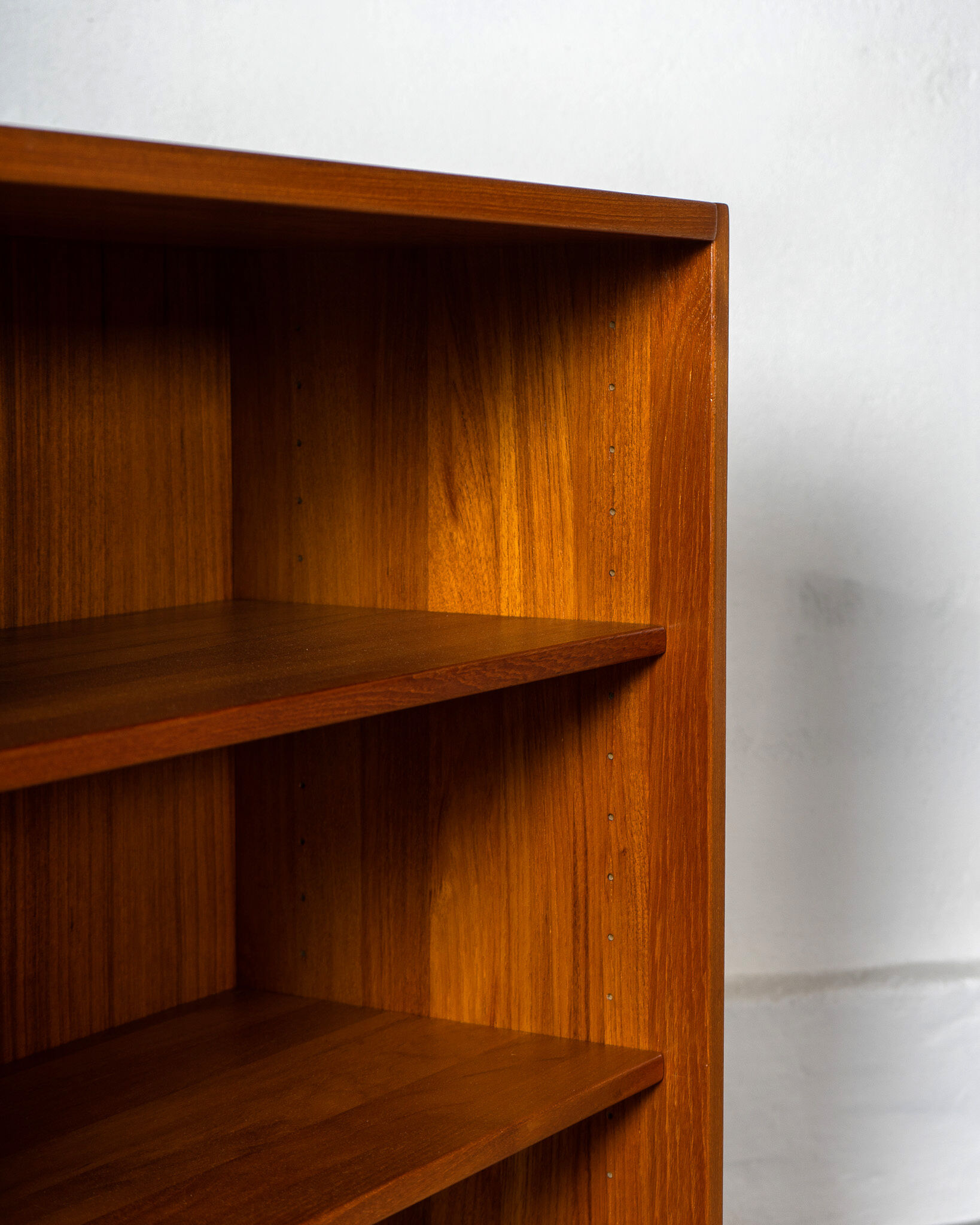 Mid century german bookcase made of solid teak, circa 1970, germany