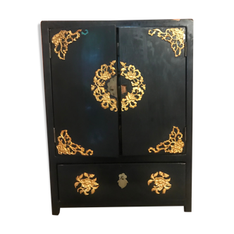 Jewelry box in black lasca