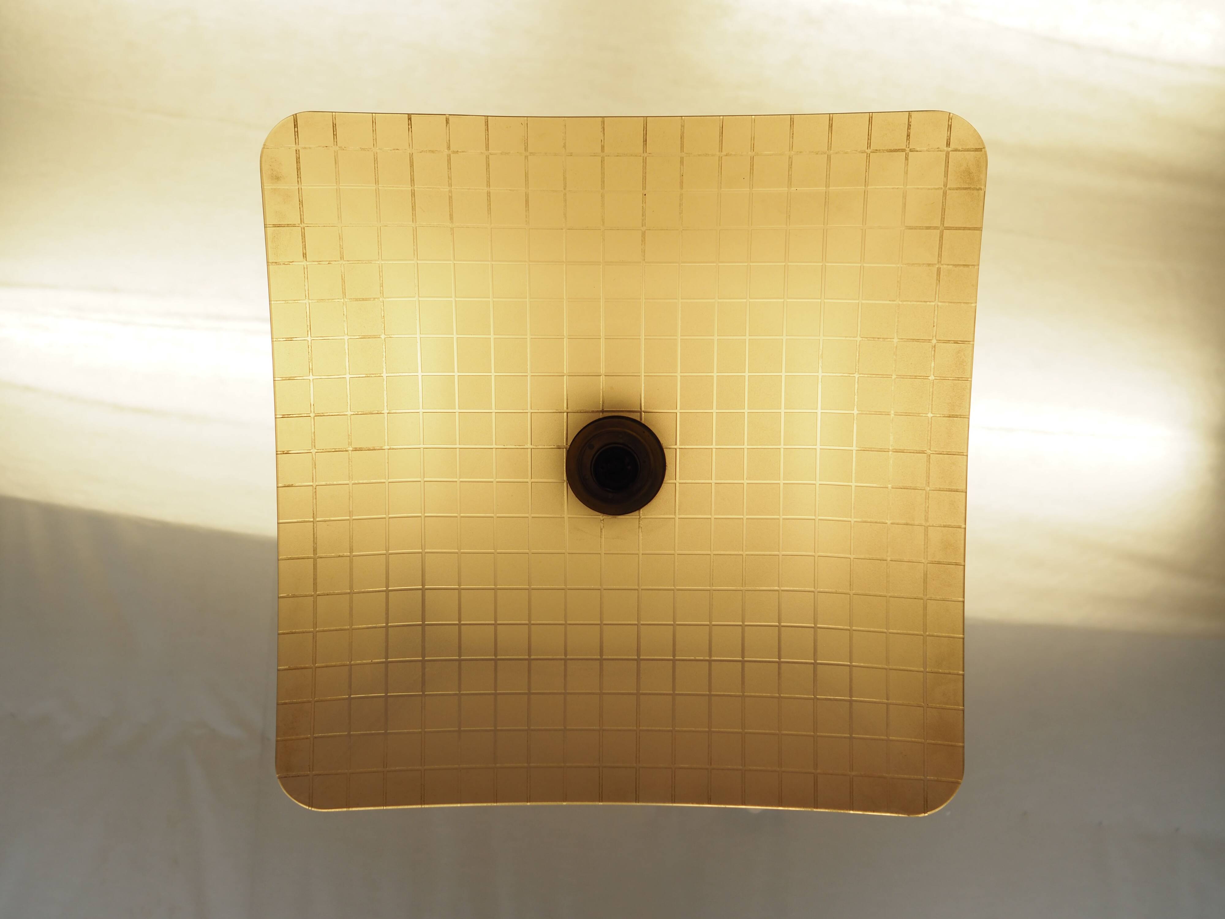 Pendant lamp, Italian design, 1970s, production: Italy