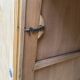 Parisian Art Deco wardrobe, renovated with raw wood.
