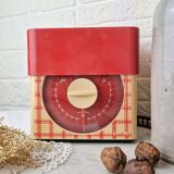 Terraillon kitchen scale vintage limited edition design tea towel 70s