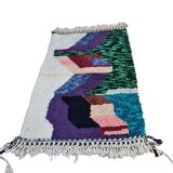 Handmade wool Berber rug 150 X 100 CM