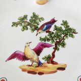 Empty pocket décor birds hand painted Limoges