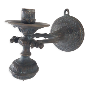 bougeoir balancier en - bronze