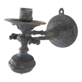 Bronze pendulum candle holder