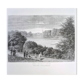 Hyde Park, Londres, illustration imprimée en 1879