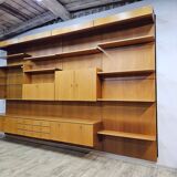 Modular teak shelf / germany / 1970s / cadovius style / kai kristiansen