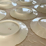 8 Haviland Limoges plates from the 19th century.
