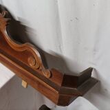 Solid wood carved pediment