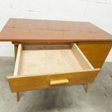 Baumann desk and chair set 1960 compass legs