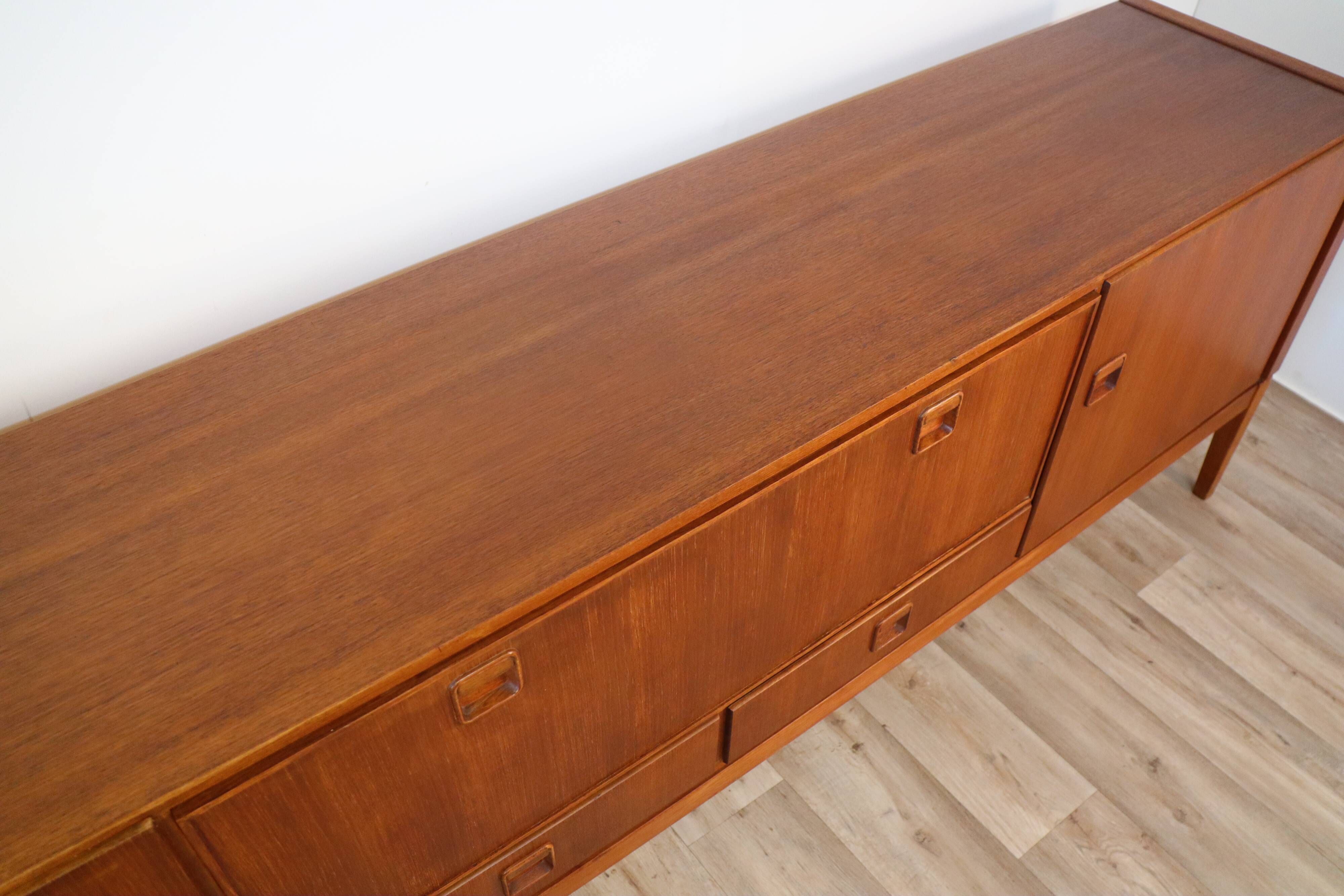 Scandinavian enfilade by Rudolf Bernd Glatel edition Fristho 1960 in teak