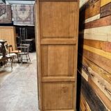 Oak wardrobe in Louis XV style