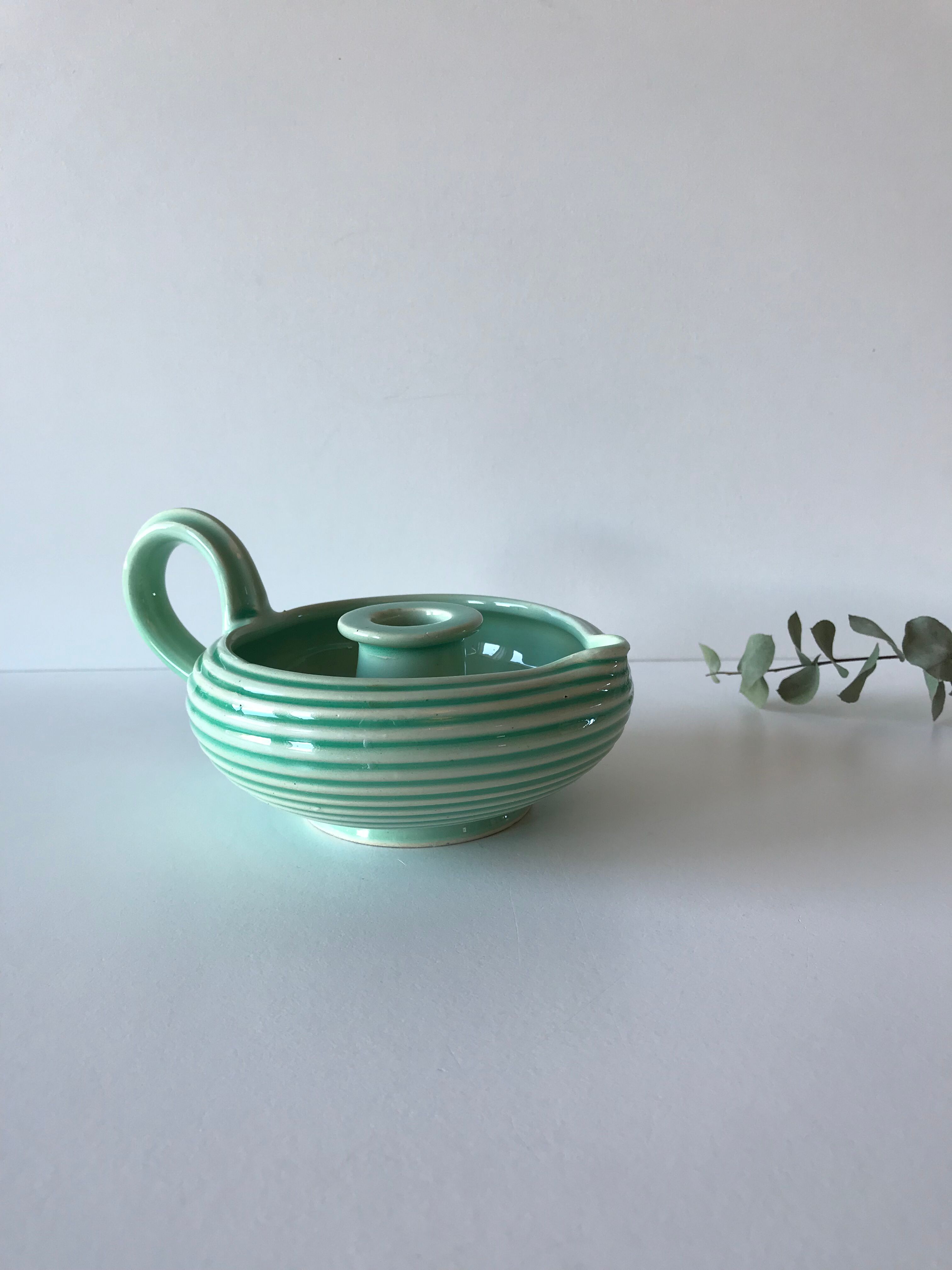 Candlestick in ceramic Elchinger