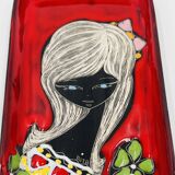 San Marino catchall tray signed Rita