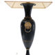 Lampe de bureau en métal classique des années 1950 USA