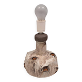 Danish ceramic table lamp from Samsø ceramics 1970-80s