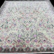 Tapis persan Kirman pistache 298x208 cm