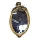 Oval mirror in Louis XV style, large model.