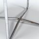Table basse Thonet avec cadre tubulaire