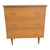 Commode vintage pieds fuseaux