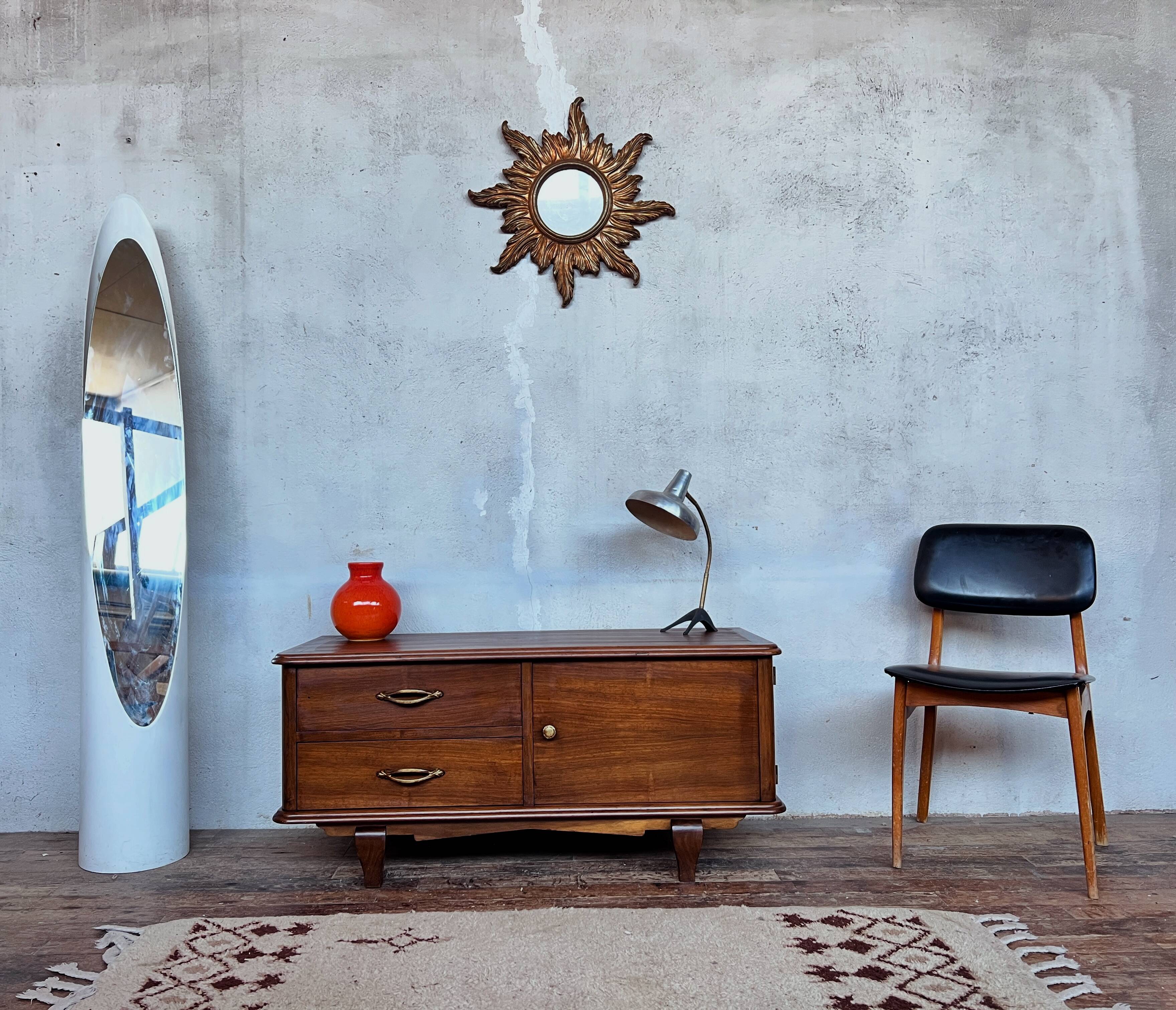 Meuble tv enfilade vintage 1950