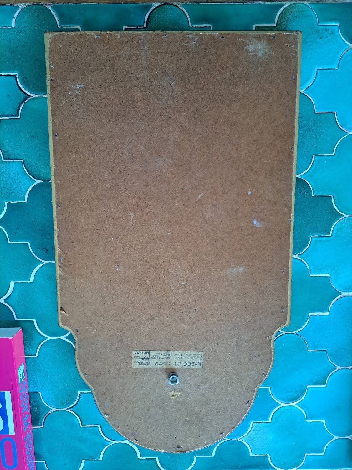 Vintage gilded wooden mirror