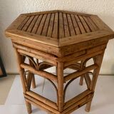 Table en rotin